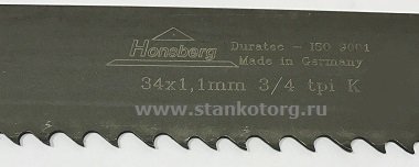 Ленточная пила Honsberg Duratec M51 34x1.1*3/4 x 4640