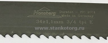 Ленточная пила Honsberg Duratec M51 34x1.1*3/4 x 6710